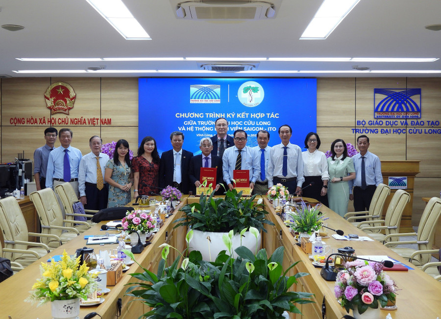 Trường ĐH Cửu Long và Hệ thống bệnh viện Saigon - ITO ký kết hợp tác trong lĩnh vực y tế, chăm sóc Đăng Ký MM88.COM Ngay +88K.