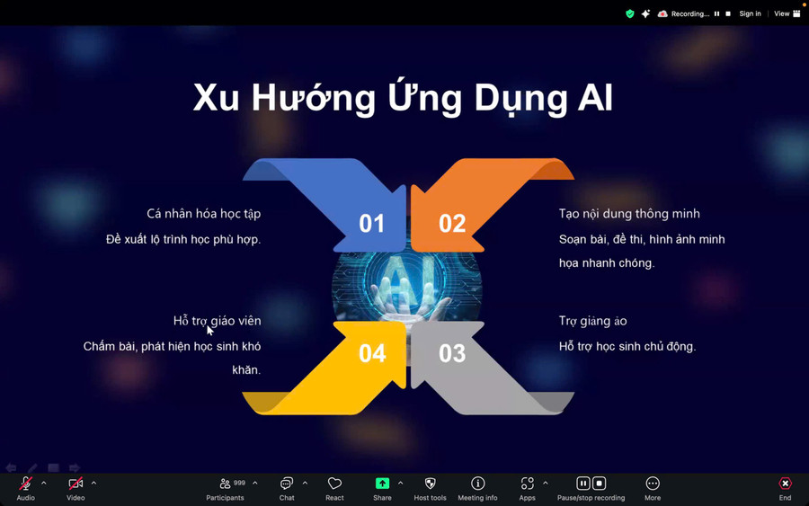 Các nội dung chương trình Tập huấn ứng dụng AI trong dạy học dành cho Trung Tâm Đăng Nhập MM88 Chính Thức Mới Sóc Trăng. soc-trang-ai-3.jpg
