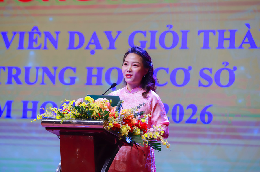 Nhà giáo Nguyễn Ngọc Anh - Trung Tâm Đăng Nhập MM88 Chính Thức Mới môn tiếng Anh Trường THCS Giảng Võ 2.