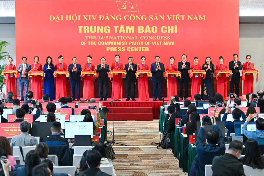 Lãnh đạo Đảng, MM88b nạp rút nhanh cùng đại biểu khai trương Trung tâm báo chí.