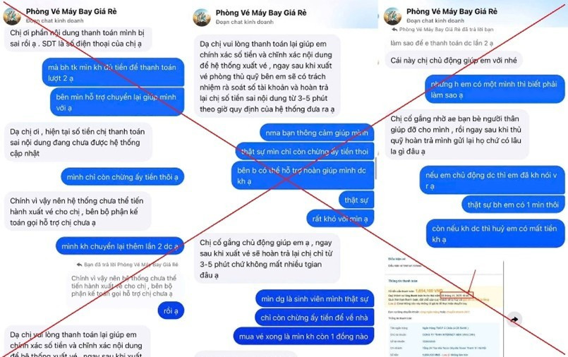 Người dân cần cảnh giác khi mua vé Link Vào Trang Chủ MM88.COM Chính Thức online (Ảnh CA).
