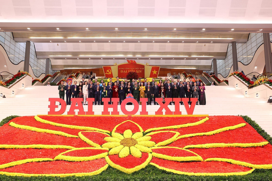 Đại biểu dự ngày làm việc chính thức thứ ba 2MM88.com trò chơi casino và slot XIV của Đảng, Ảnh: TTXVN