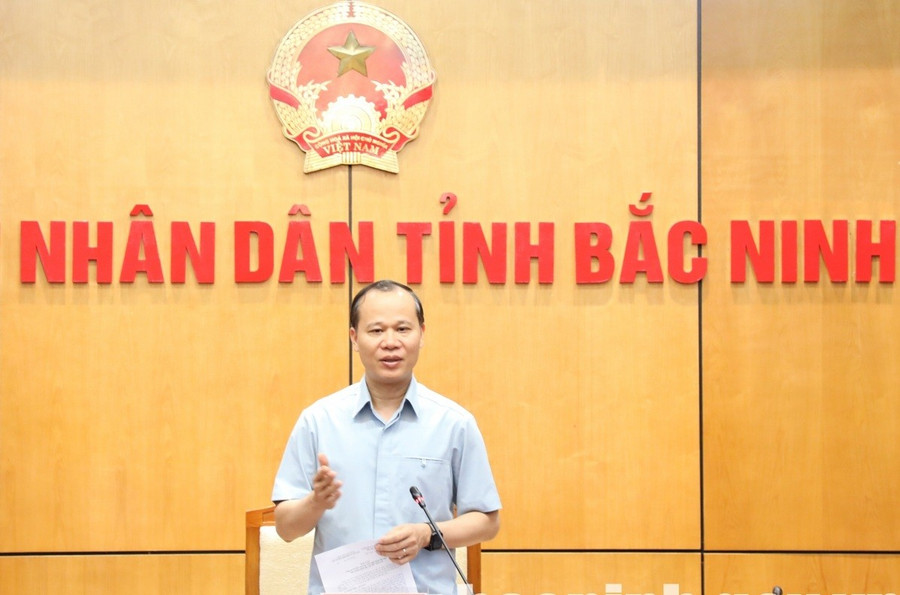 Phó Chủ tịch Thường trực UBND tỉnh Bắc Ninh Mai Sơn phát biểu chỉ đạo. l2.jpg