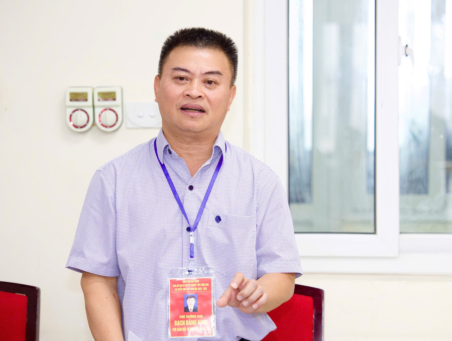 Ông Bạch Đăng Khoa chia sẻ với Báo GD&TĐ tại MM88 đăng nhập MM88dangnhap nhà cái World Cup 2026 THPT 2025.