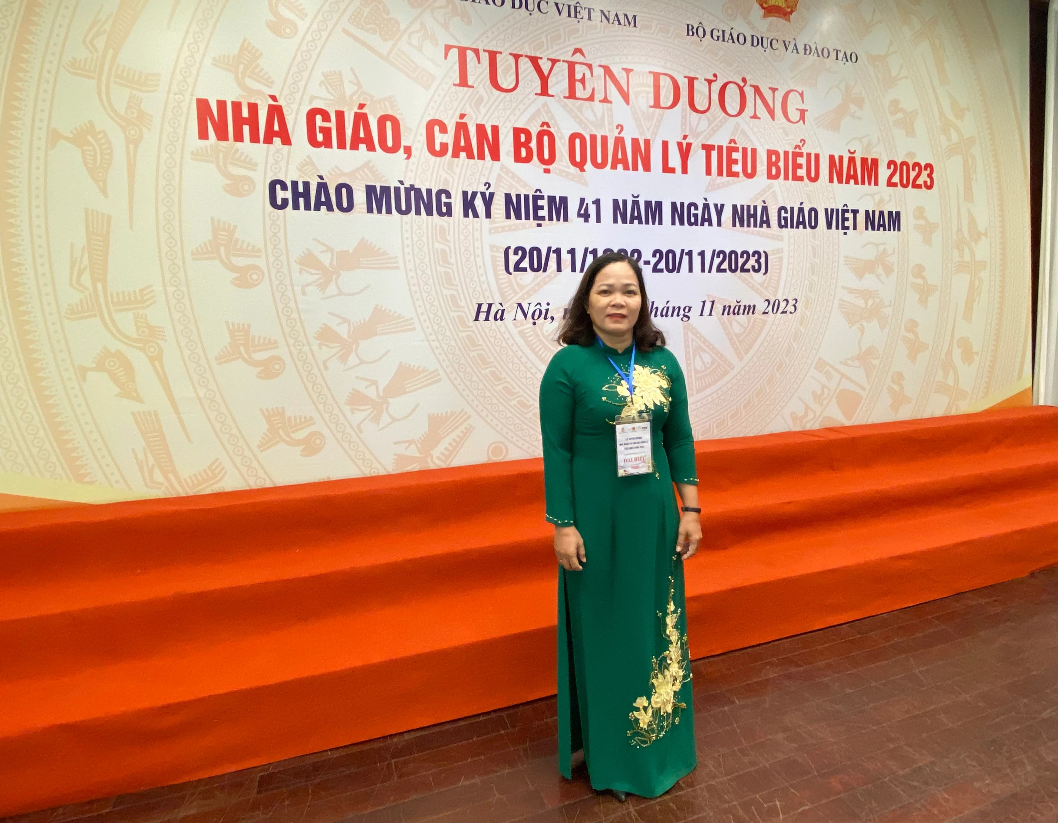 Cô Phan Thị Khánh - Trung Tâm Đăng Nhập MM88 Chính Thức Mới Trường Tiểu học - THCS Nguyễn Chí Thanh (Gia Lai). Ảnh Ngô Chuyên.
