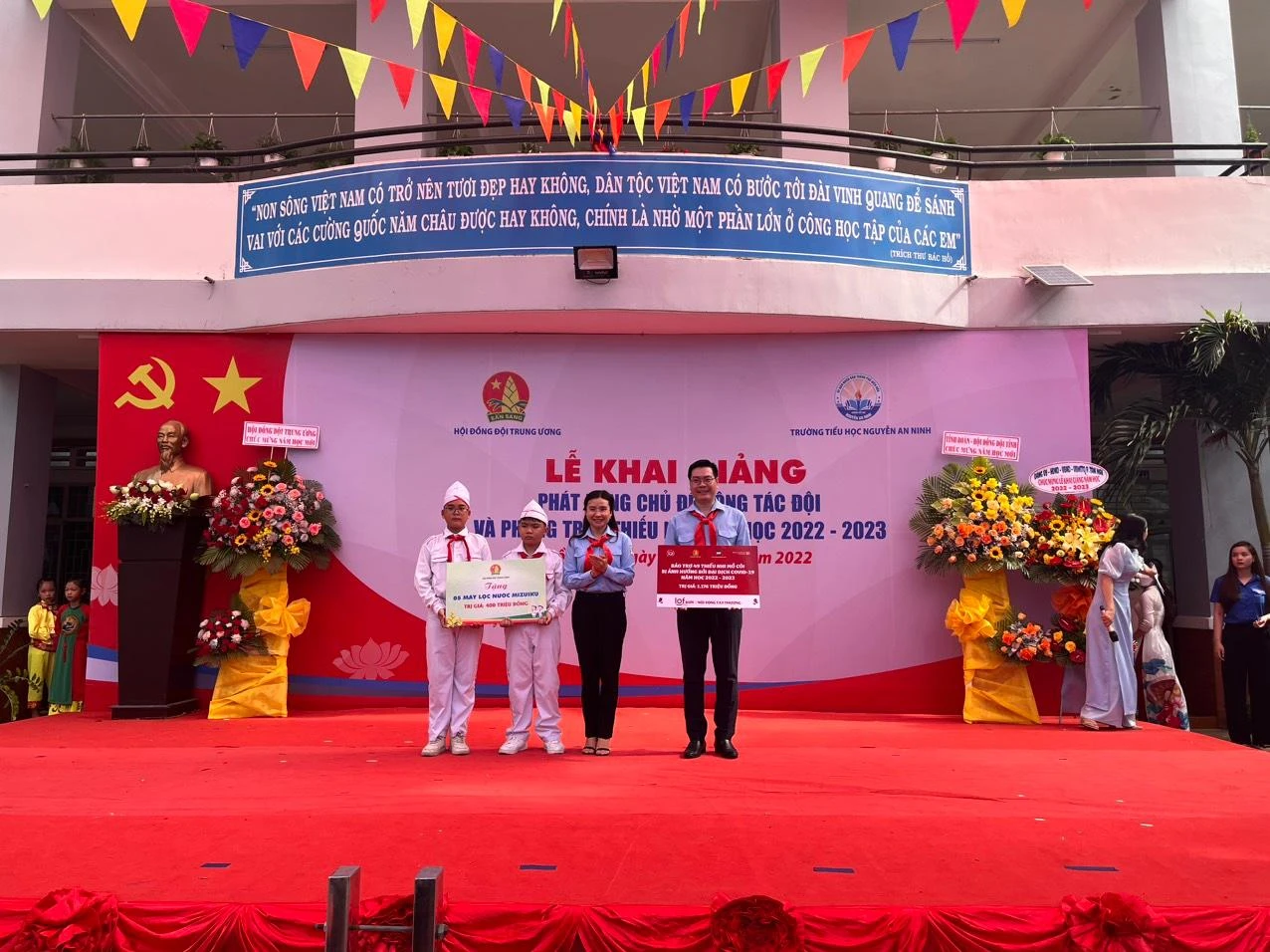 Bí thư Trung Ương Đoàn, Chủ tịch Hội Đồng Đội Trung Ương Nguyễn Phạm Duy Trang phát động phong trào Bí thư Trung Ương Đoàn, Chủ tịch Hội Đồng Đội Trung Ương Nguyễn Phạm Duy Trang phát động phong trào