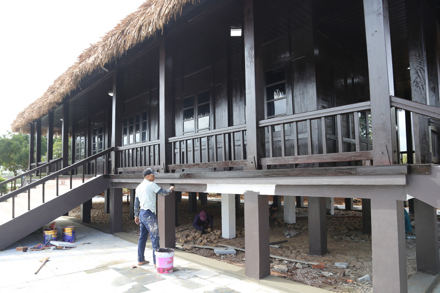 Nhà liên hợp ở bờ Bắc được trùng tu hoàn thiện. hien-luong-1.jpg