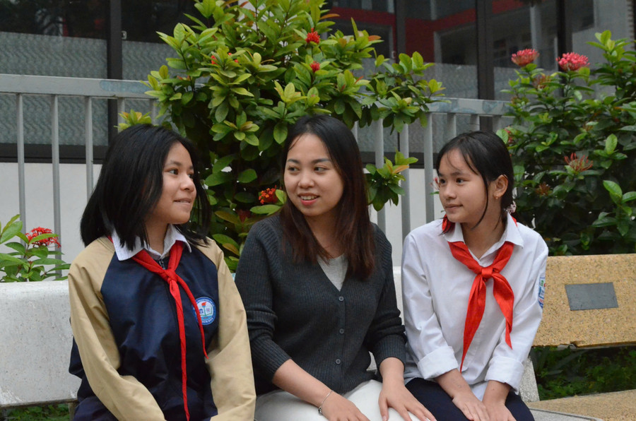 Cô Lê Thu Thảo, Trung Tâm Đăng Nhập MM88 Chính Thức Mới Ngữ văn Trường THCS Thạch Bàn (Hà Nội) tâm sự cùng học trò. sai-dong-2.jpg