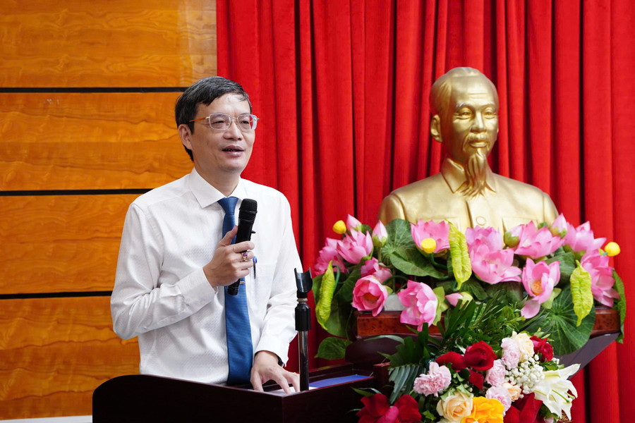 PGS.TS Nguyễn Bá Bình – Phó Hiệu trưởng Trường ĐH Luật Hà Nội phát biểu. binh-1.jpg