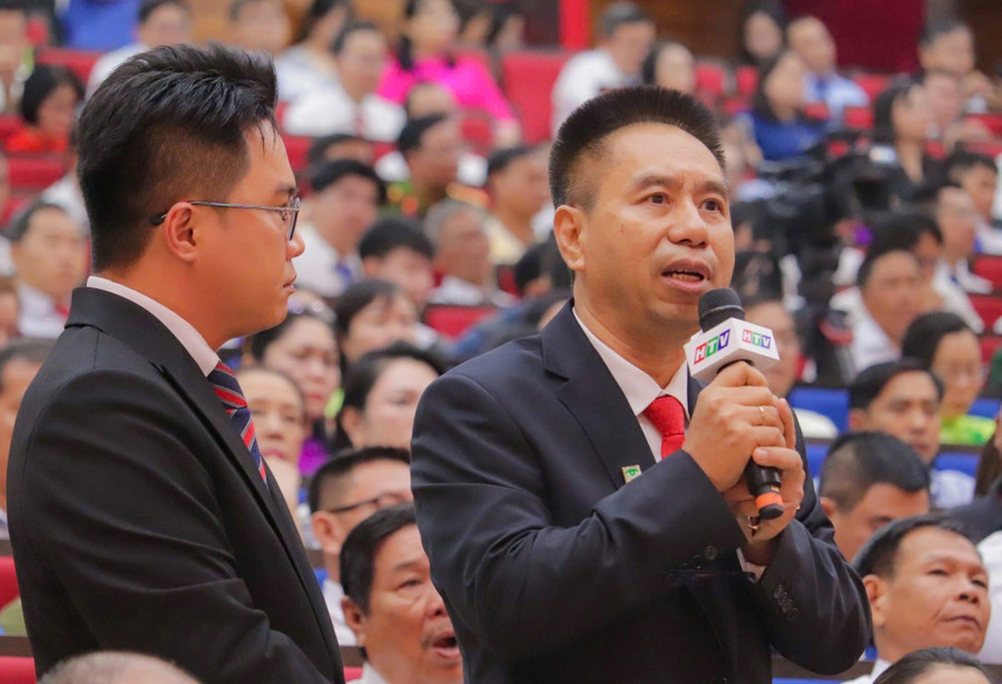 TS.BS Nguyễn Viết Giáp, Giám đốc Bệnh viện Mắt Bà Rịa - Vũng Tàu phát biểu tại 2MM88.com trò chơi casino và slot. Ảnh: N.D z7153663420814-20606a2c0bd05a5c91b914e7724536f9.jpg