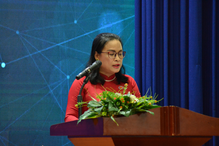 GS.TS. Ngô Thị Phương Lan phát biểu tại sự kiện. Ảnh: Lê Kim Quý ba-lan.jpg