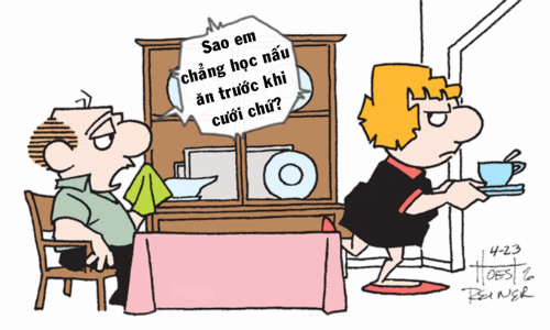 Lấy chồng lần sau sẽ học