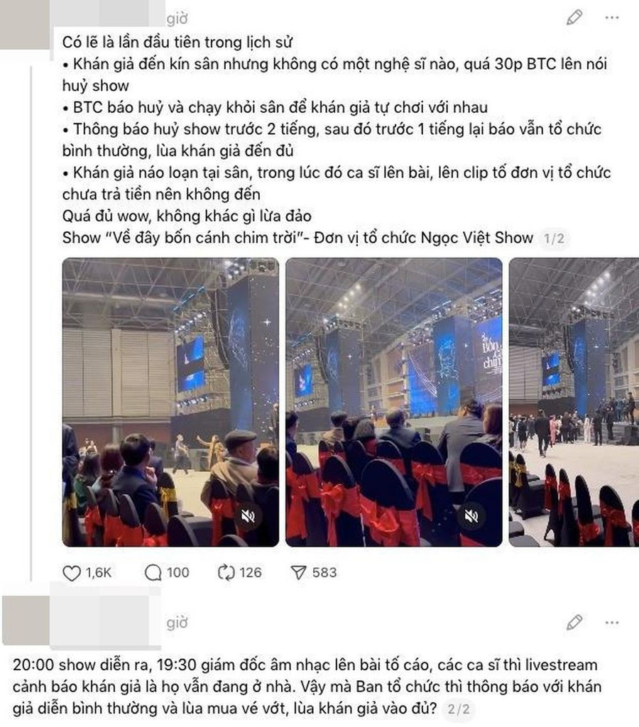 Khán giả tại show cập nhật tình hình gây bức xúc. ngoc-viet-3.jpg