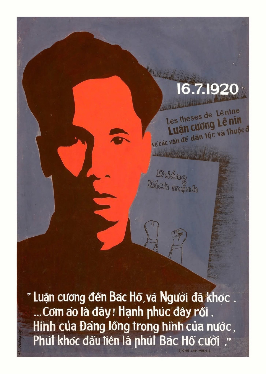 Luận cương đến với Bác | Nguyễn Minh Thông | Bột màu. bac-ho-2.jpg
