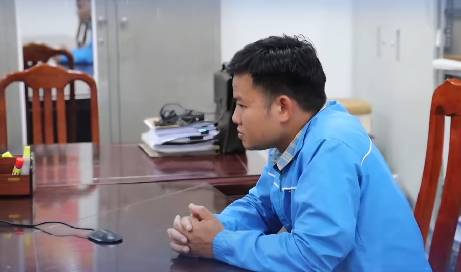 Trần Đình Duy tại cơ quan 88MM88 kèo WC hôm nay. Ảnh: TG