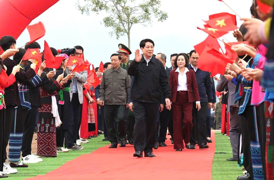Chủ tịch nước Lương Cường cùng các đại biểu Trung ương tham dự Lễ phát động tet-trong-cay-lc-1.jpg