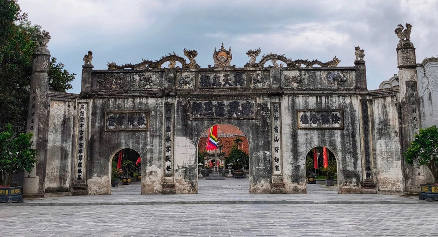 Đền Kiếp Bạc hiện nằm ở phường Trần Hưng Đạo, TP Hải Phòng (trước đây thuộc TP Chí Linh, tỉnh Hải Dương). Ảnh. T.T. hanh-trinh-tro-thanh-di-san-van-hoa-the-gioi-5.jpg