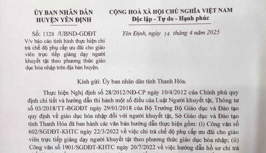 Công văn của UBND huyện Yên Định xin ý kiến chỉ đạo từ UBND tỉnh Thanh Hóa. thanh-hoa-giao-vien-mon-moi-cho-phu-cap-6196.jpg