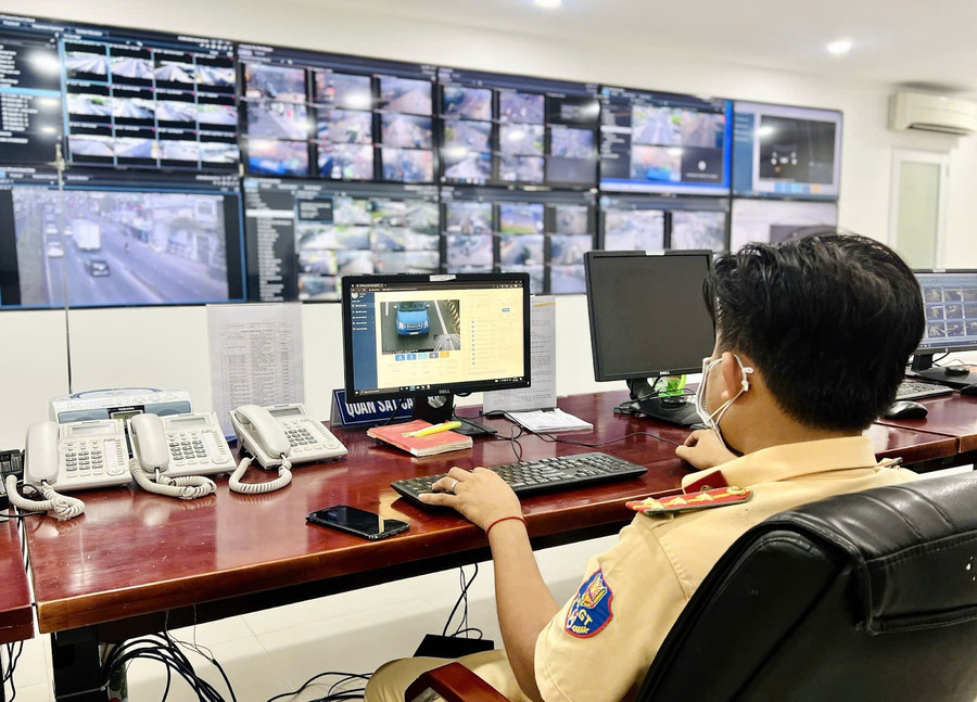 Trung tâm quản lý camera giao thông do Phòng CSGT (88MM88 kèo WC hôm nay TPHCM) quản lý. Ảnh: 88MM88 kèo WC hôm nay TPHCM