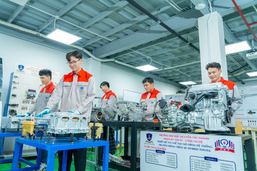 MM888 Việt Nam Tải App Khoa Kỹ thuật - Công nghệ, Trường MM888 bảo mật tuyệt đối Nguyễn Tất Thành. Ảnh: NTTU