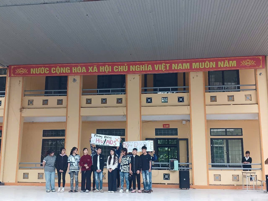 Vở kịch phòng chống HIV/AIDS do MM886 slot game, bắn cá, lô đề, đá gà MM88b nhà cái dàn dựng và biểu diễn. truong-thpt-tam-duong-2-phu-tho-2.jpg