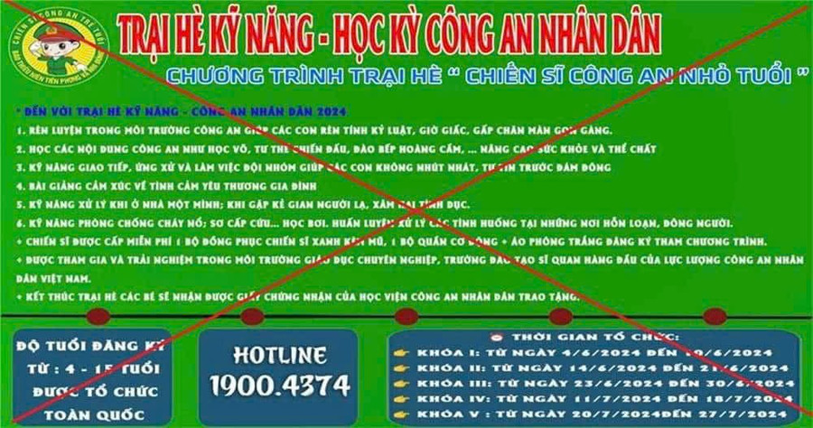 88MM88 kèo WC hôm nay TPHCM cảnh báo về tình trạng lừa đảo quảng cáo khóa học mùa Hè. Ảnh: CATPCM phu-huynh-sap-bay-lua-dao-1.jpg