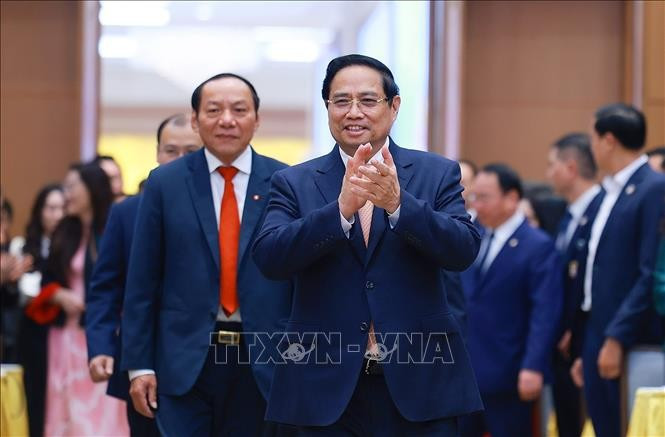 Thủ tướng Phạm Minh Chính đến dự Hội nghị toàn quốc triển khai nhiệm vụ năm 2026 của Ngành Văn hoá, Thể thao và Du lịch. Ảnh: Dương Giang/TTXVN Thủ tướng Phạm Minh Chính đến dự Hội nghị toàn quốc triển khai nhiệm vụ năm 2026 của Ngành Văn hoá, Thể thao và Du lịch. Ảnh: Dương Giang/TTXVN