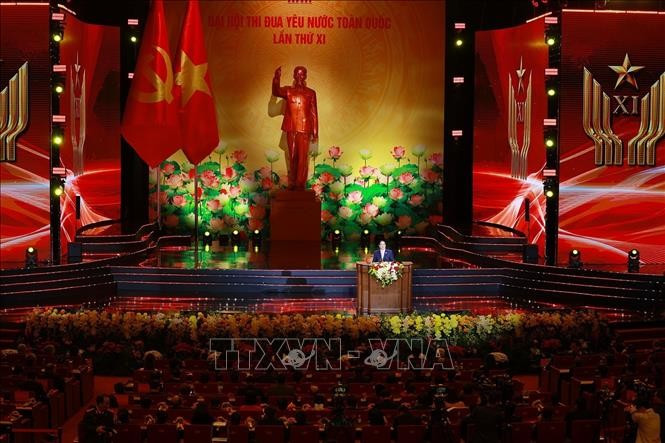 Thủ tướng Phạm Minh Chính, Chủ tịch Hội đồng Thi đua-Khen thưởng Trung ương phát động thi đua giai đoạn 2026 – 2030. Ảnh: Dương Giang/TTXVN Thủ tướng Phạm Minh Chính, Chủ tịch Hội đồng Thi đua-Khen thưởng Trung ương phát động thi đua giai đoạn 2026 – 2030. Ảnh: Dương Giang/TTXVN
