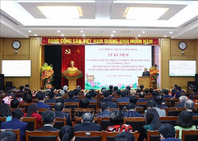 Tổng Bí thư Tô Lâm phát biểu. Ảnh: Thống Nhất/TTXVN