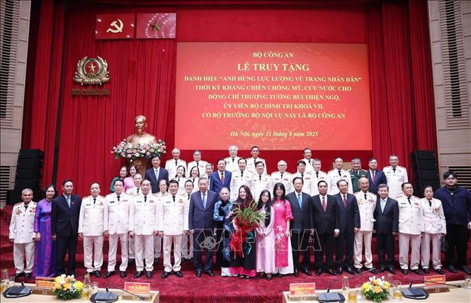 Tổng Bí thư Tô Lâm và các đại biểu tham dự. Ảnh: Thống Nhất /TTXVN.
