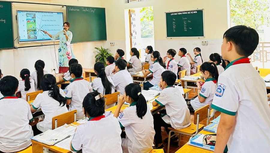 Giờ học của cô và trò trường THCS Thanh Minh (TX Phú Thọ). 1-thanh-minh.jpg