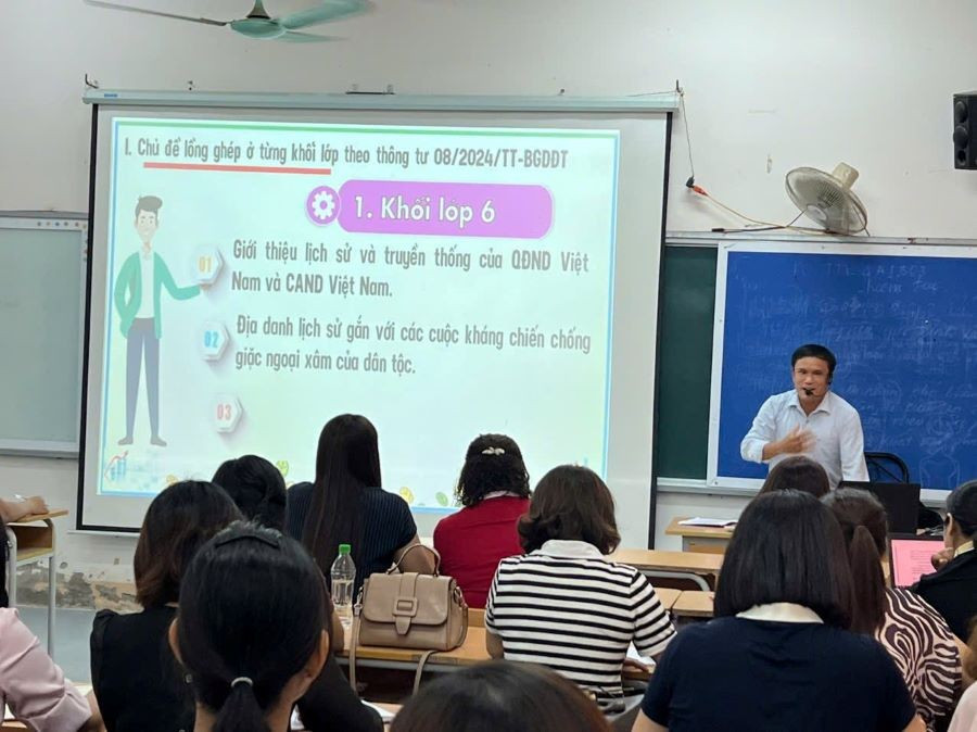 Lớp tập huấn này được tổ chức từ ngày 15/8 - 17/8 tại cụm Hoà Bình cũ.