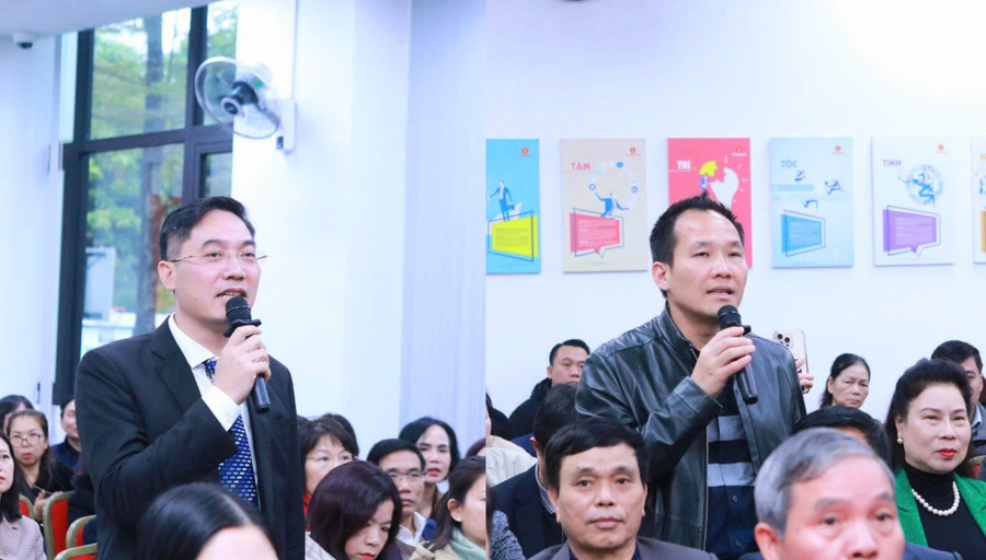Đại diện cư dân tại tổ dân phố Vinhomes Greenbay đánh giá cao về phẩm chất, lối sống của các ứng viên. bt-4.jpg