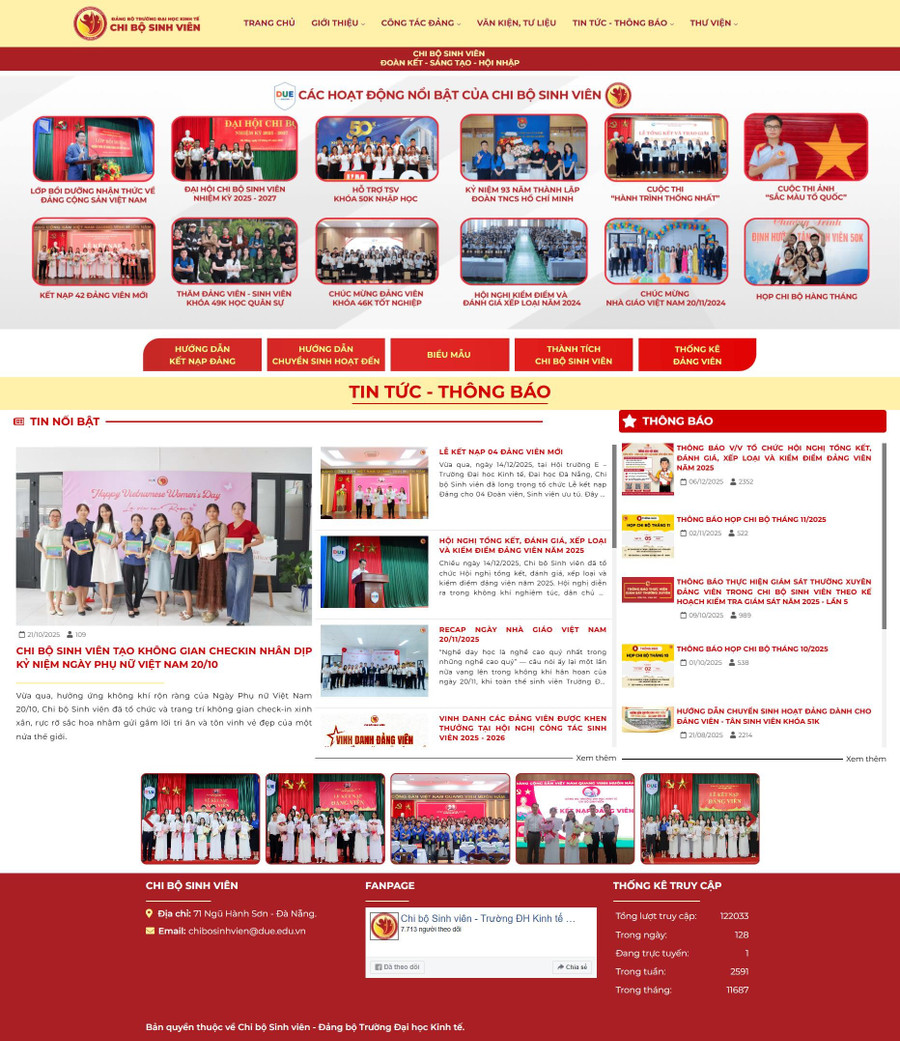 Giao diện trực quan của website chibosinhvien.vn so-hoa-sinh-hoat-chi-bo-sinh-vien-truong-dai-hoc-kinh-te-dai-hoc-da-nang.jpg